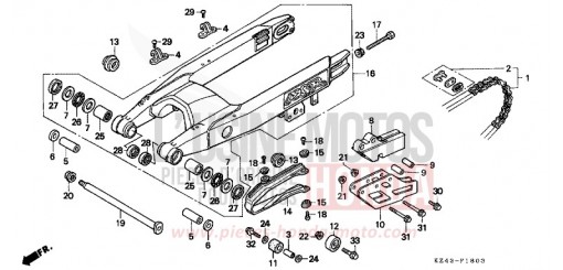 SCHWINGE (CR125RV) CR125RV de 1997